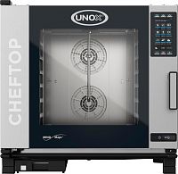 Пароконвекционная печь UNOX XEVC-0621-GPRM (газ)