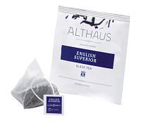 Чай черный пакетированный Althaus English Superior 15х2.75 г