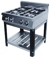 Плита газовая Grill Master Ф4ПГ/800 на подставке (50002)