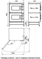 Жарочный шкаф Тулаторгтехника ШЖ-150 2 секции