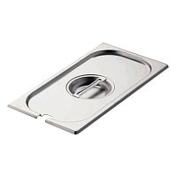 Крышка для гастроемкости Gastromix GN 2/3 (354x325) с отверстием для ложки