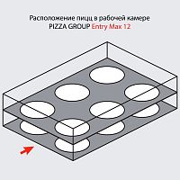 Печь для пиццы Pizza Group Entry Max 12