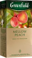 Чай в пакетиках Greenfield Mellow Peach зеленый 25 шт