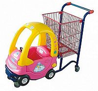 Тележка покупательская Carteno Baby Car T-95 л