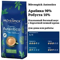 Кофе в зернах Movenpick El Autentico 1 кг