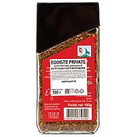 Кофе сублимированный EGOISTE Private 100 гр стекло