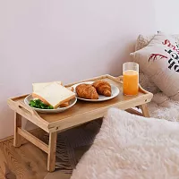 Столик-поднос раскладной Kitchen Muse KM-BT-500, бамбук