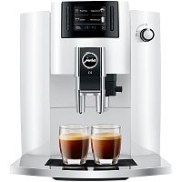 Кофемашина Jura E6 Piano White 15378