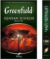 Чай чёрный Greenfield Kenyan Sunrise (Кениан Санрайз) 100 г арт.0487-14