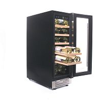 Винный шкаф CellarPrivate встраиваемый, однокамерный на 20 бутылок (CP020-1T)
