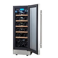Винный шкаф CellarPrivate встраиваемый, однокамерный на 20 бутылок (CP020-1T)

