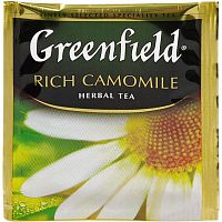 Чай в пакетиках Greenfield Rich Camomile (Рич Камомайл) травяной 25х1.5 г арт.0432-10