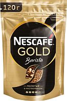 Кофе растворимый сублимированный Nescafe Gold Barista 120 г м/у