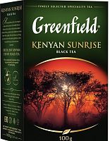 Чай чёрный Greenfield Kenyan Sunrise (Кениан Санрайз) 100 г арт.0487-14