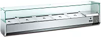 Витрина холодильная для ингредиентов Hurakan HKN-VRX1200/380