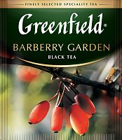 Чай в пакетиках Greenfield Barberry Garden чёрный с добавками 100х1.5 г арт.0840-10
