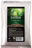 Чай зеленый ароматизированный Greenfield Garden Mint (Гарден Минт) 250 г арт.1143-15