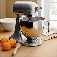 Планетарный Миксер KitchenAid ARTISAN 4.8 л серебряный медальон 5KSM175PSEMS