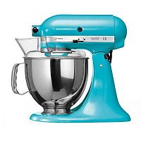 Планетарный миксер KitchenAid Artisan 5KSM150PSECL голубой кристалл