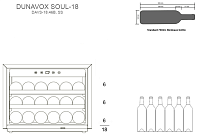 Шкаф для вина Dunavox DAVS-18.46SS
