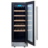 Винный шкаф CellarPrivate встраиваемый, однокамерный на 20 бутылок (CP020-1T)
