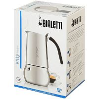 Гейзерная кофеварка Bialetti "Kitty Nera Elegance" 10 порций (400 мл.) 1715